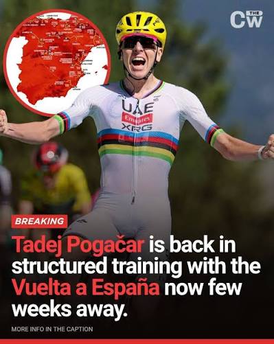 Tadej Pogačar für die Vuelta a España 2026 bestätigt